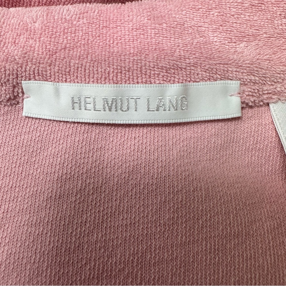 Helmet Lang Towel Terry Polo Shirt - Picture 9 of 12
